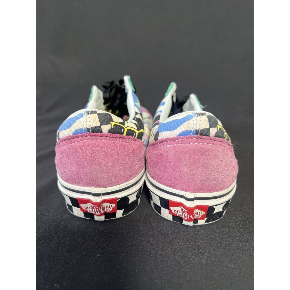 Vans X Disney Old Skool Shoes 80s Mickey Minnie Mouse Mens 7 Womens 8.5 - Picture 7 of 13